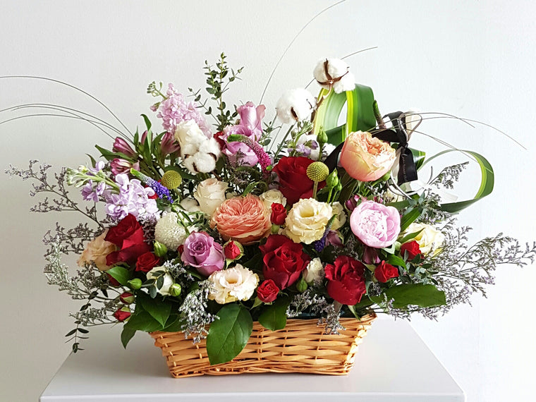 Oversized Garden Basket - Lou Flower Studio
