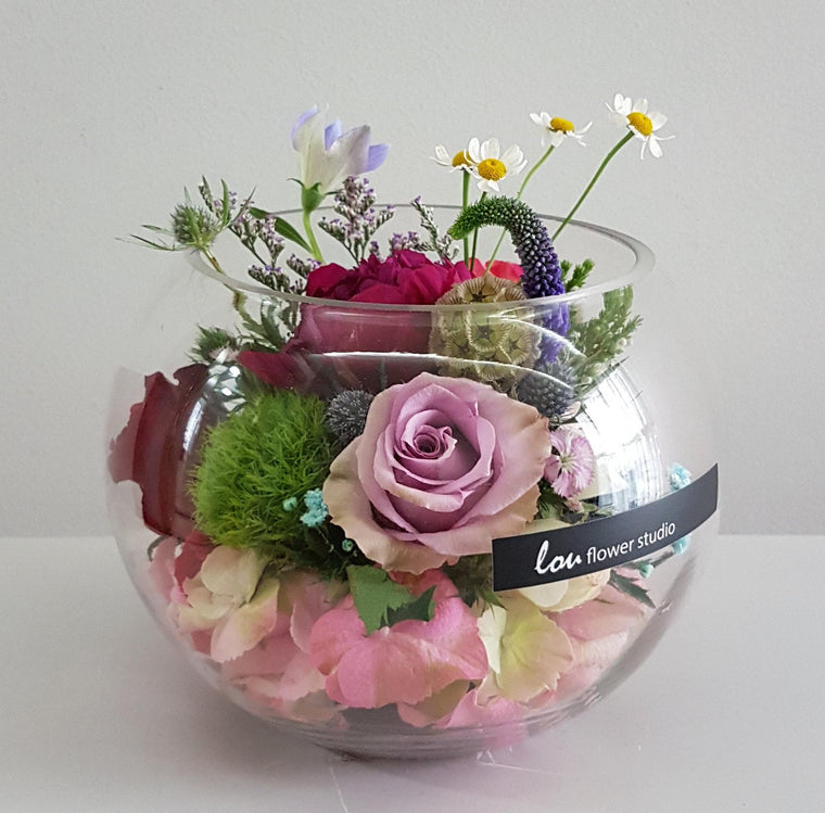 Flowers in a Bowl - Lou Flower Studio