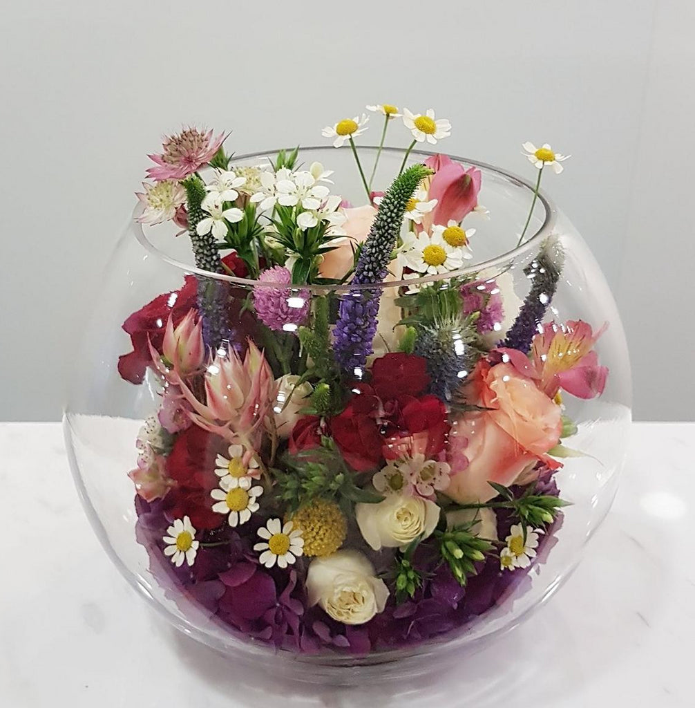 Flowers in a Bowl - Lou Flower Studio