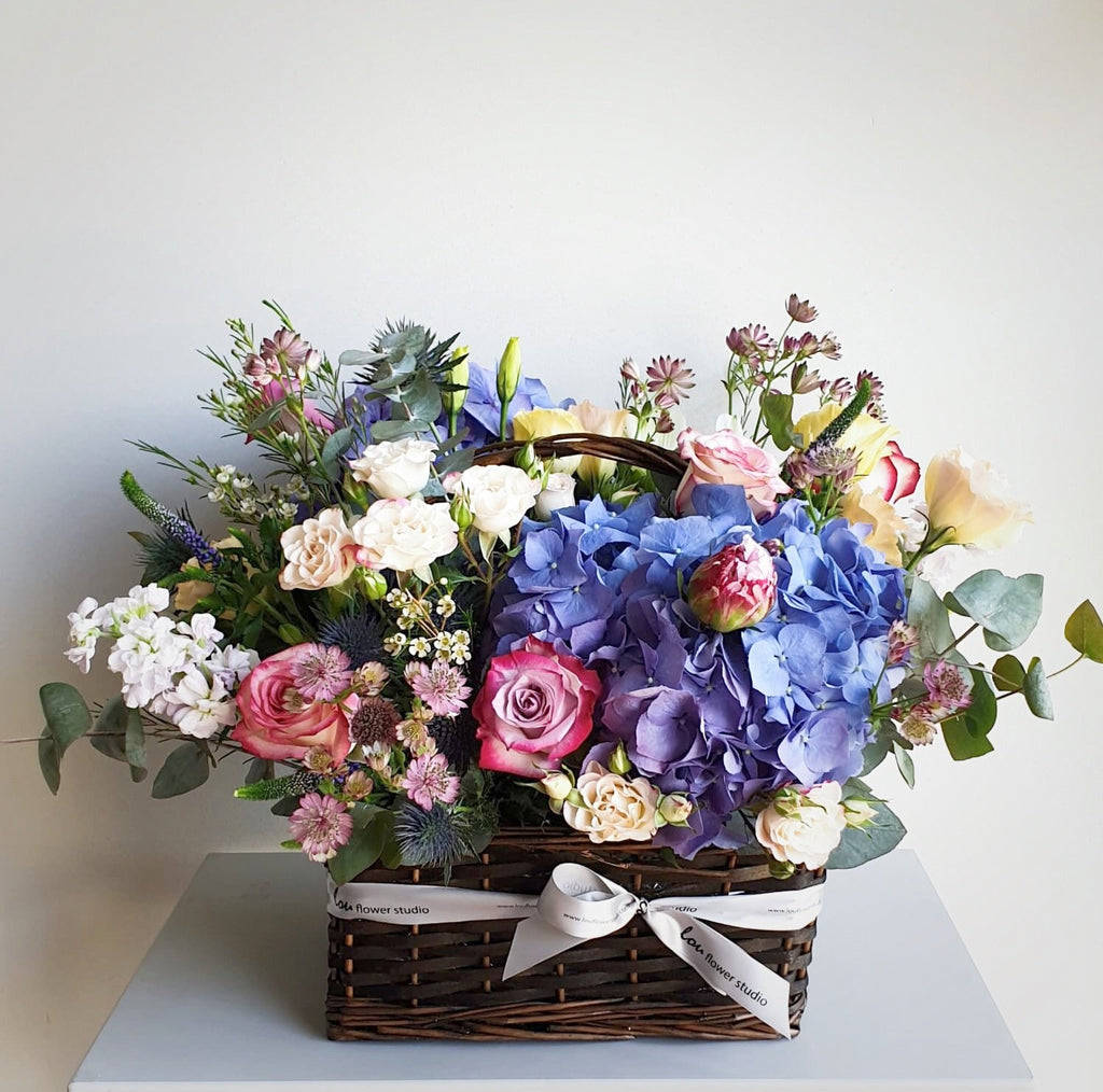 Oversized Garden Basket - Lou Flower Studio